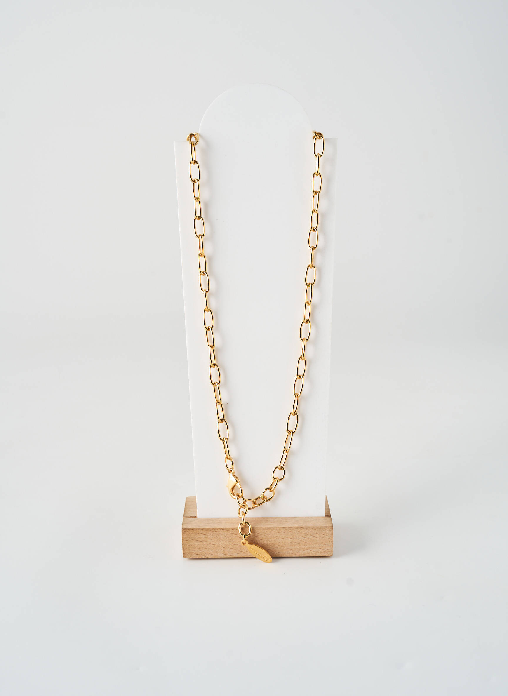 Collier matériaux plaqué or or PAUL & JOE femme