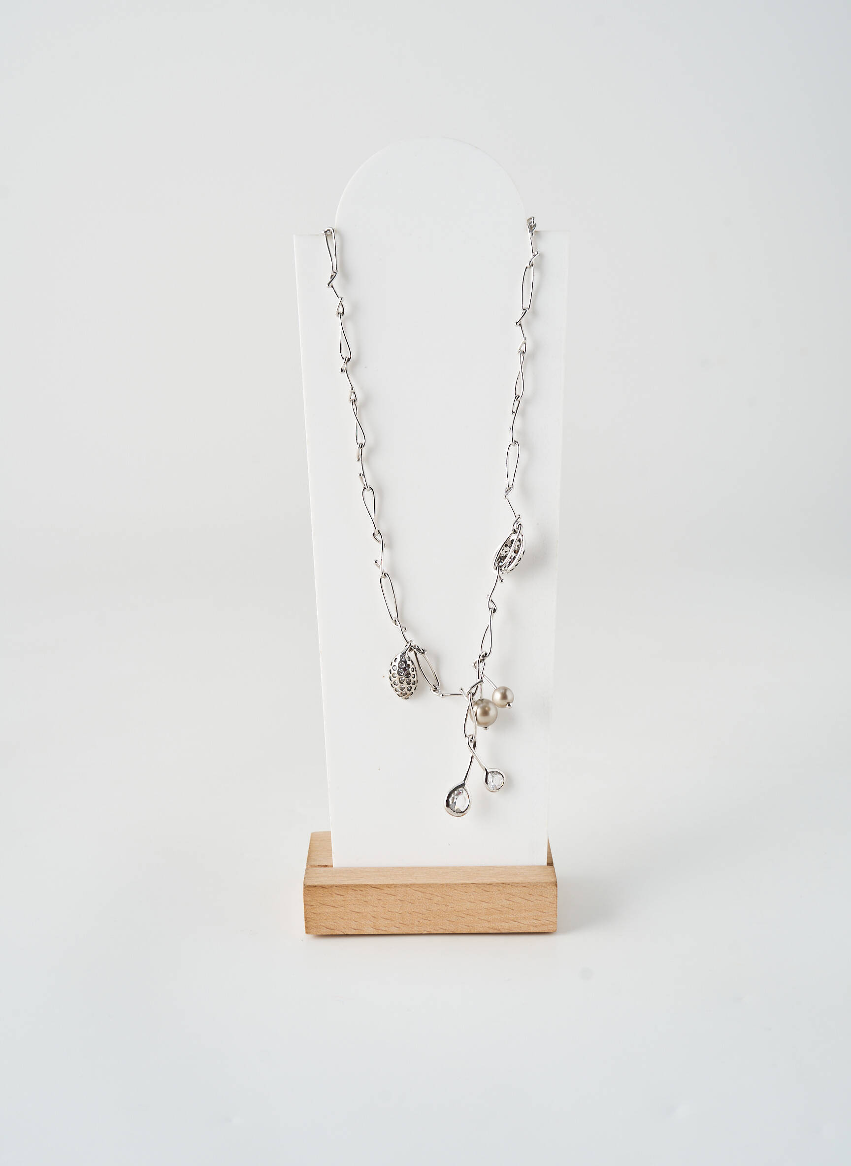 Collier matériaux argent argent NINA RICCI femme
