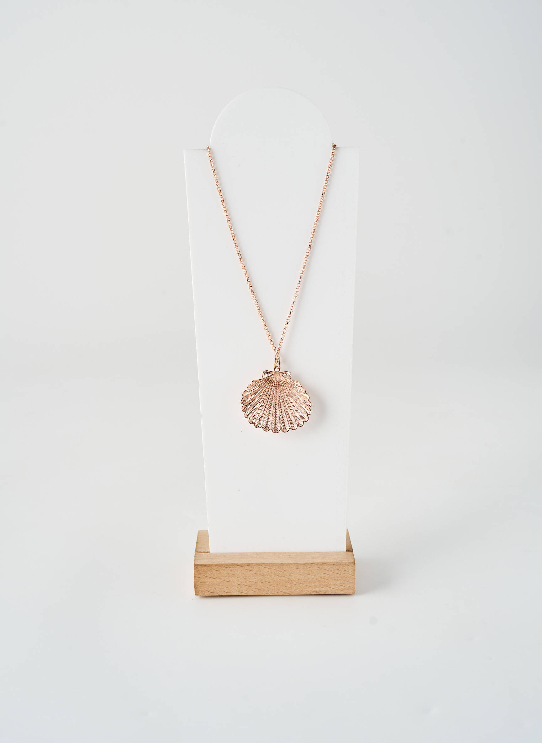 Collier matériaux métal rose BOHM femme