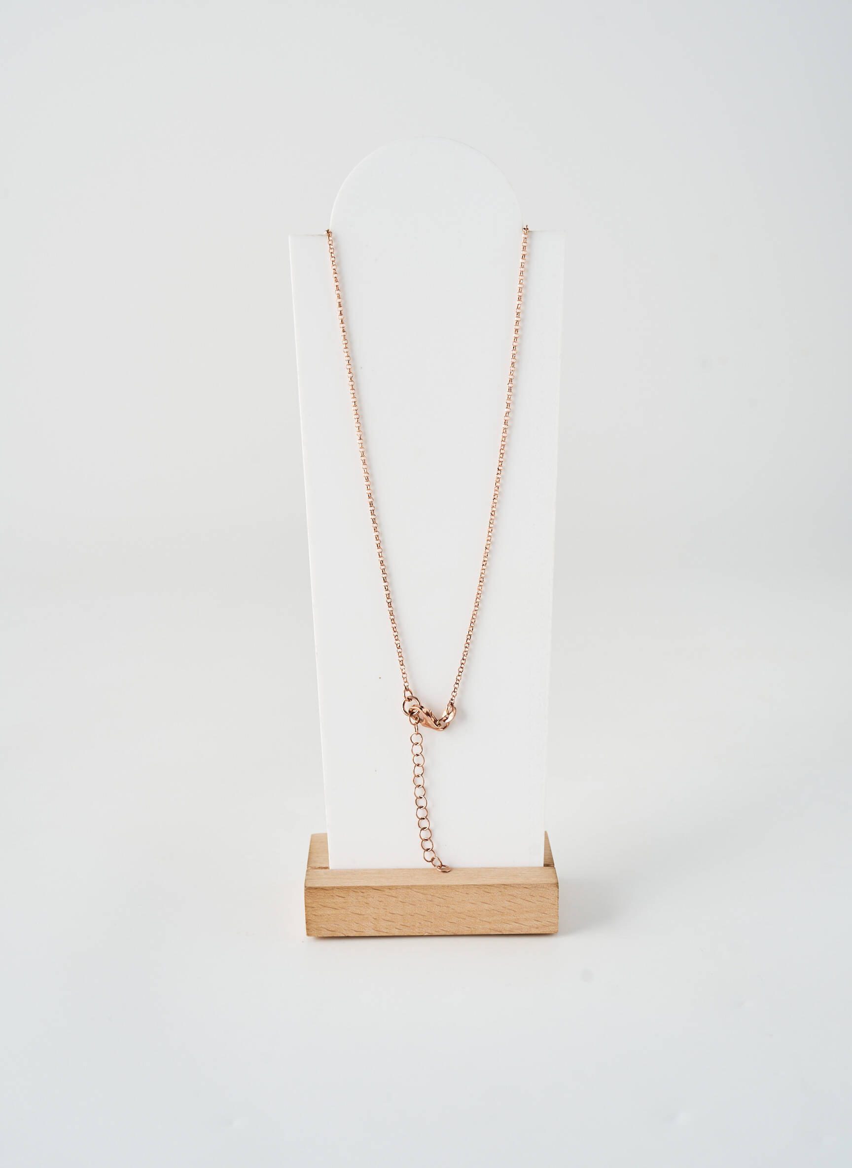 Collier matériaux métal rose BOHM femme