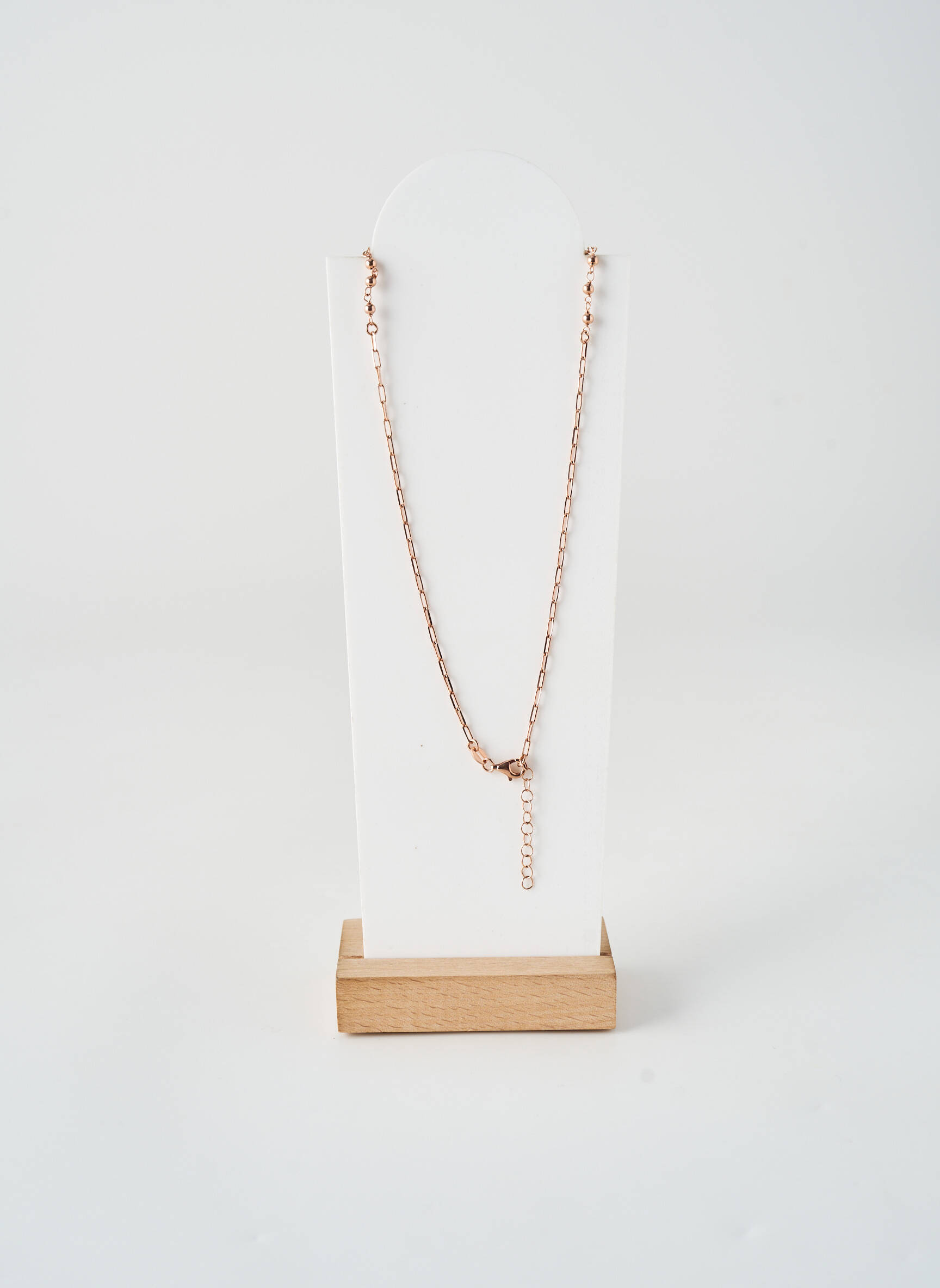 Collier matériaux argent rouge BOHM femme