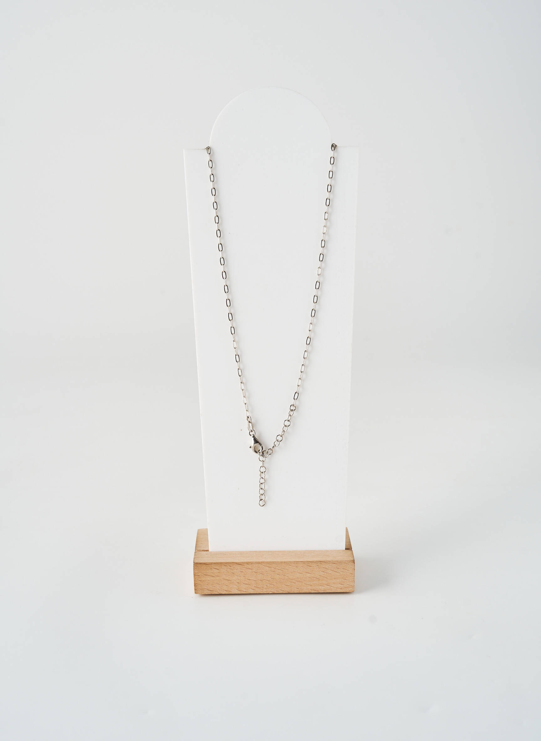 Collier matériaux argent rose BOHM femme