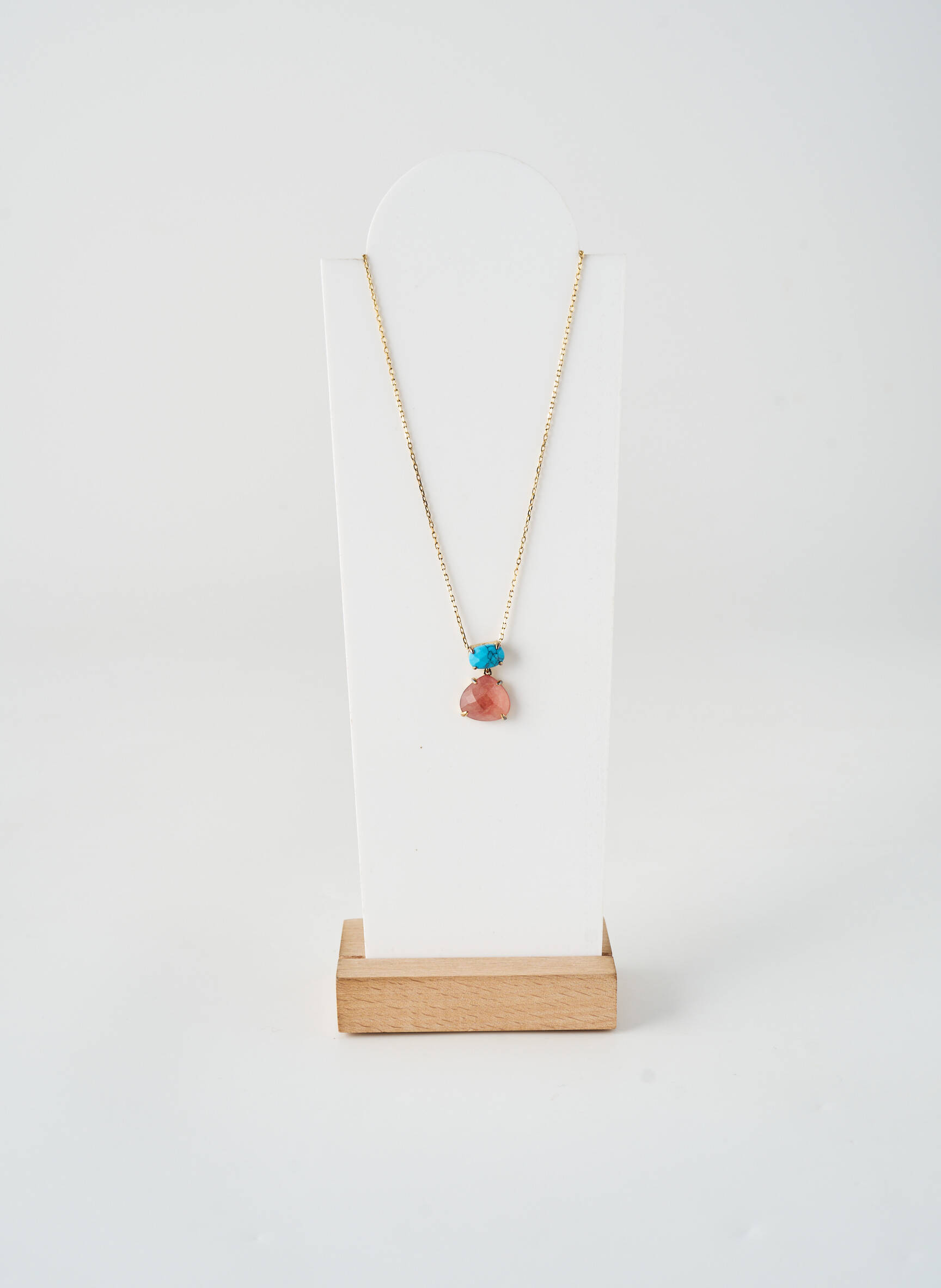Collier ornement pierre or NIKI PARIS femme