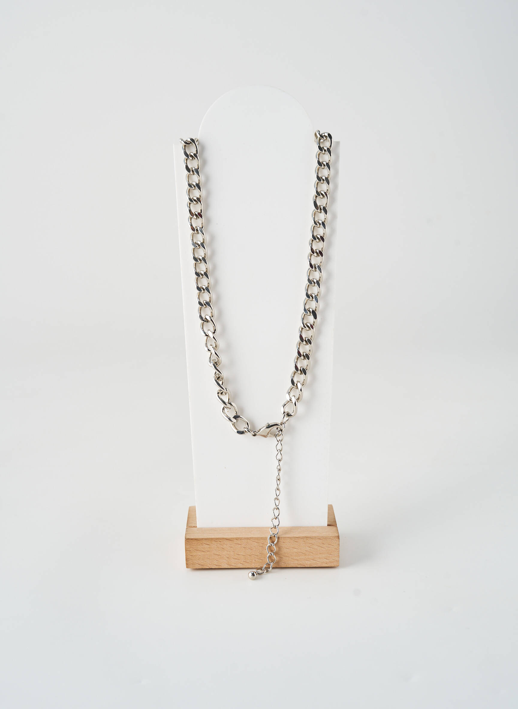 Collier matériaux métal argent ALLAN'S femme