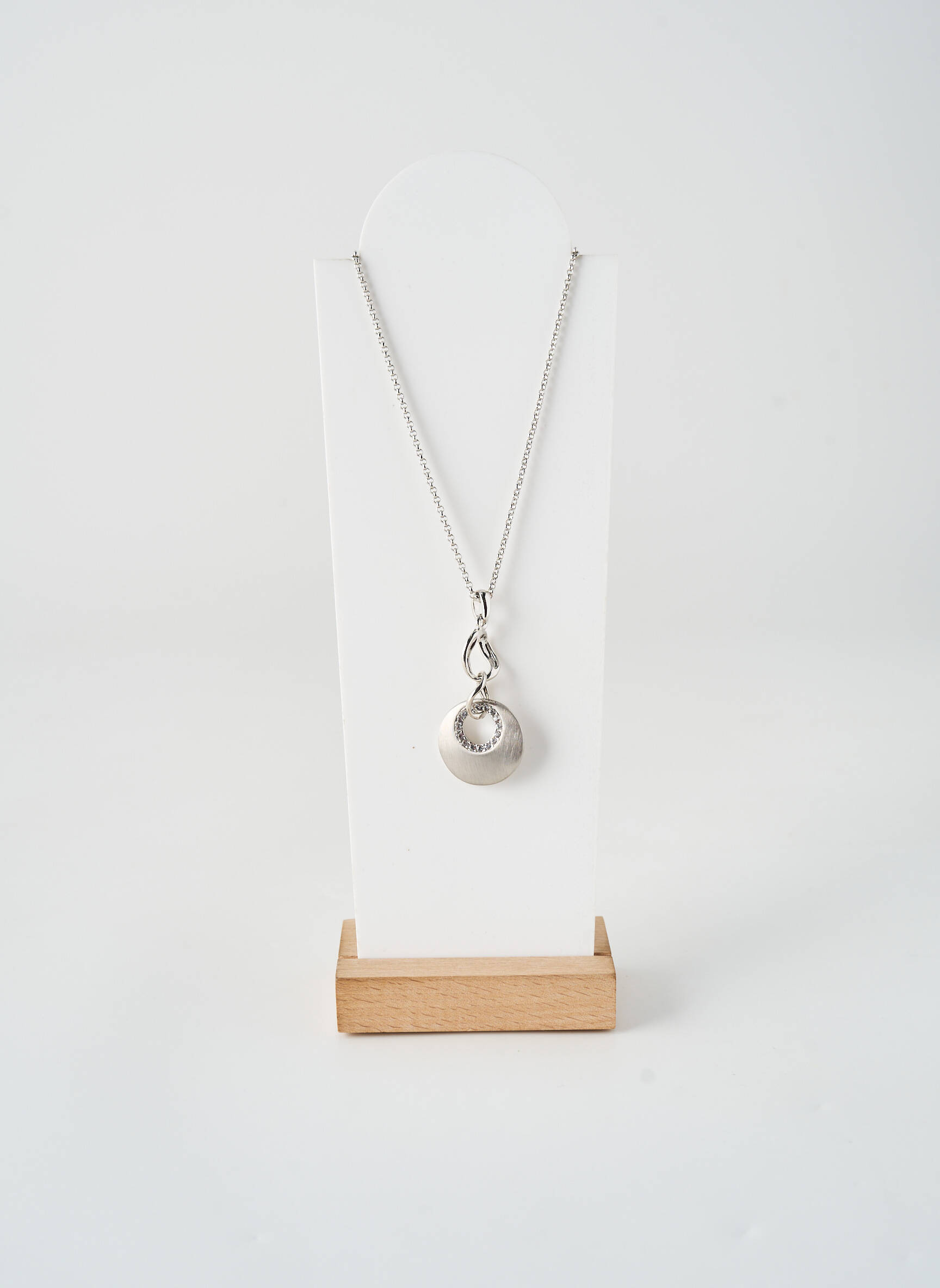 Collier matériaux métal argent ALLAN'S femme