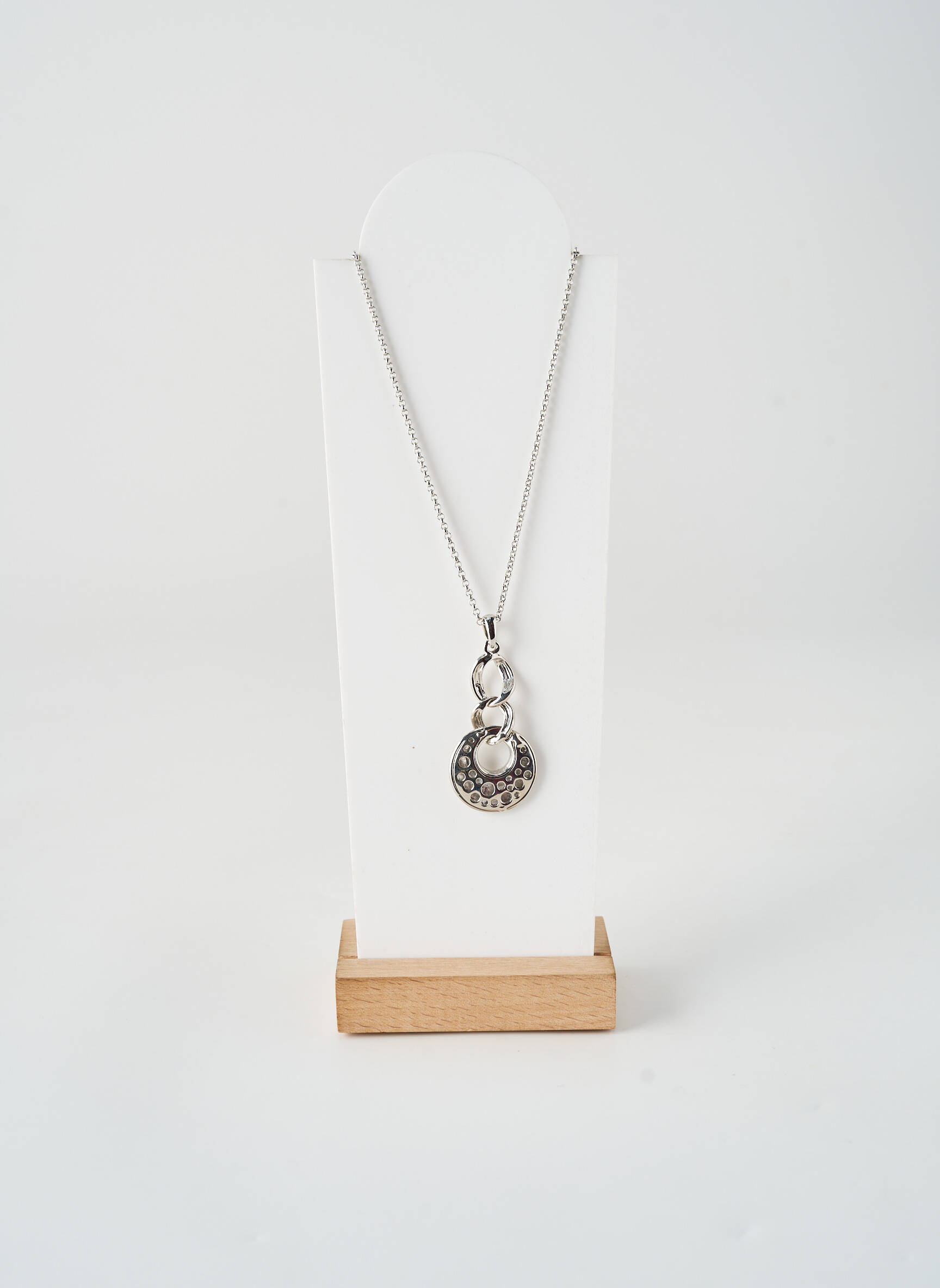 Collier matériaux métal argent ALLAN'S femme