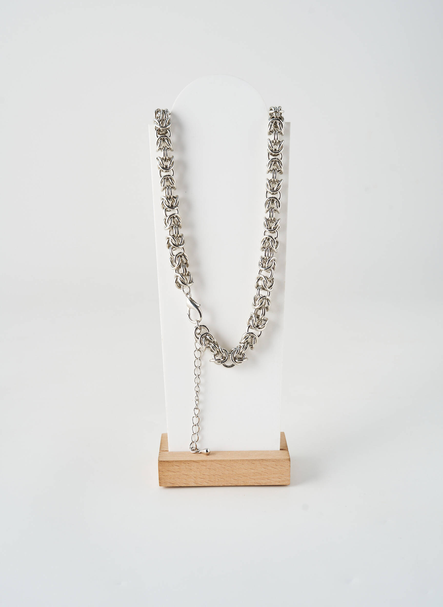 Collier matériaux métal argent ALLAN'S femme