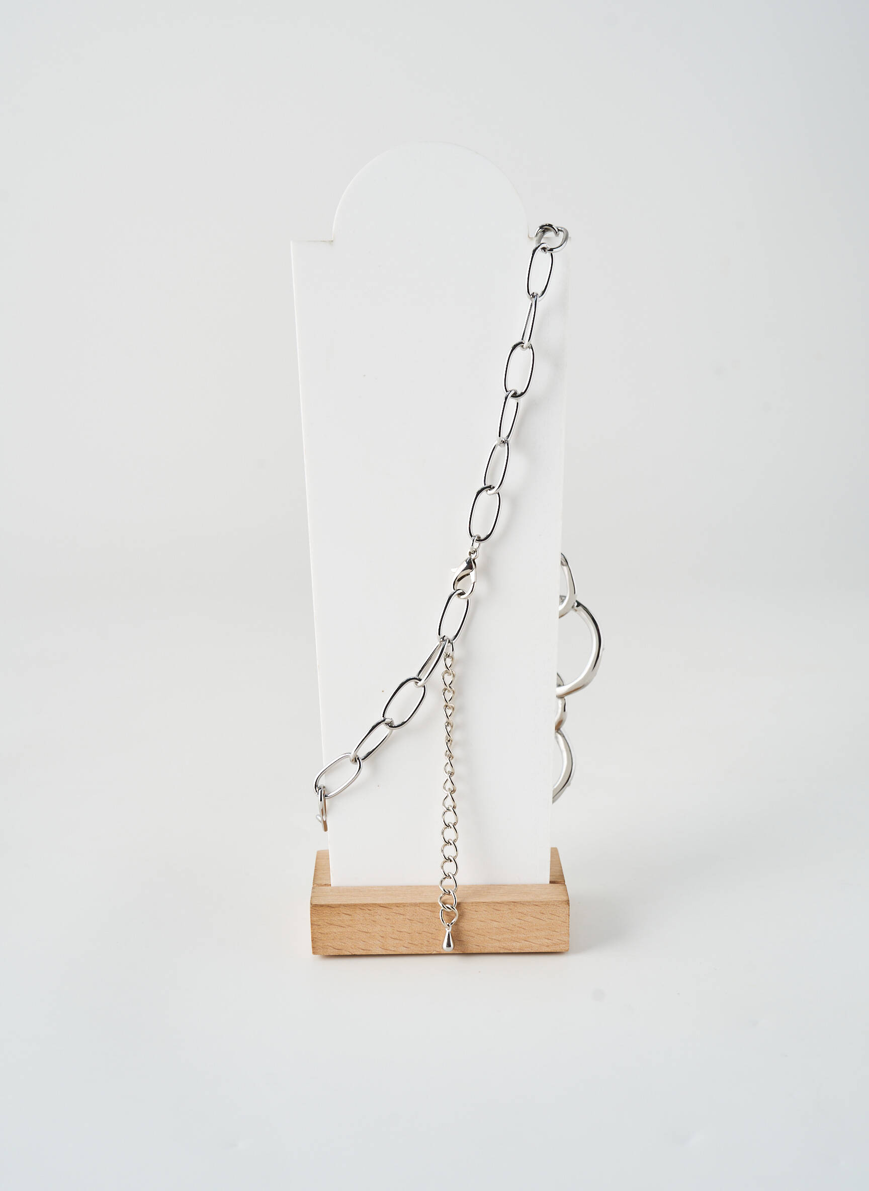Collier matériaux métal argent ALLAN'S femme