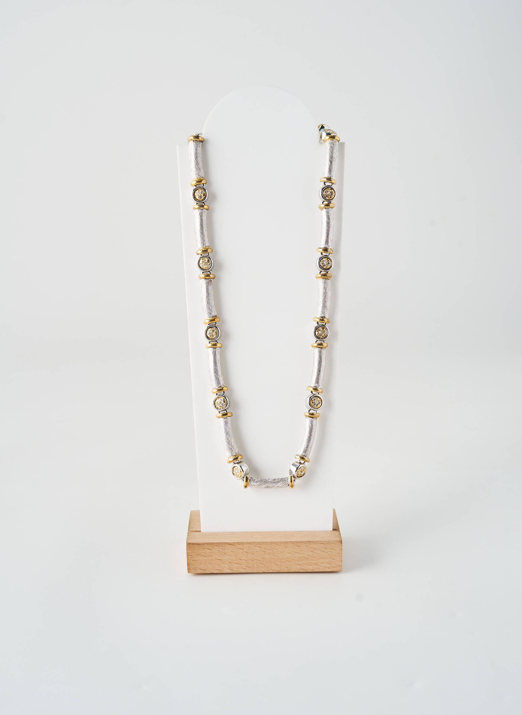 Collier matériaux métal argent ALLAN'S femme