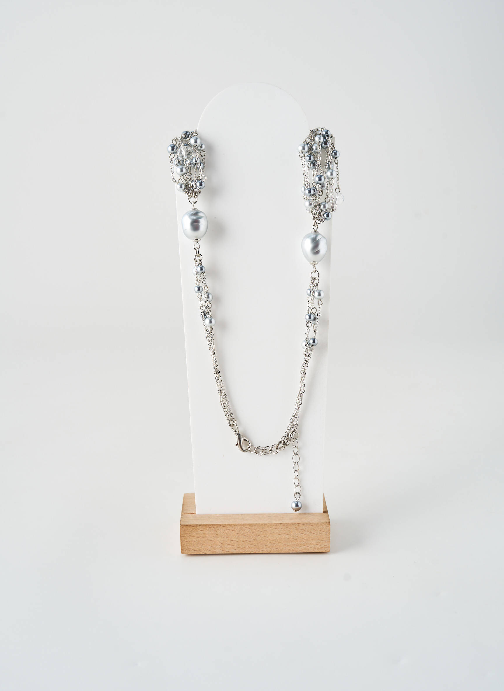 Collier ornement perles argent ALLAN'S femme