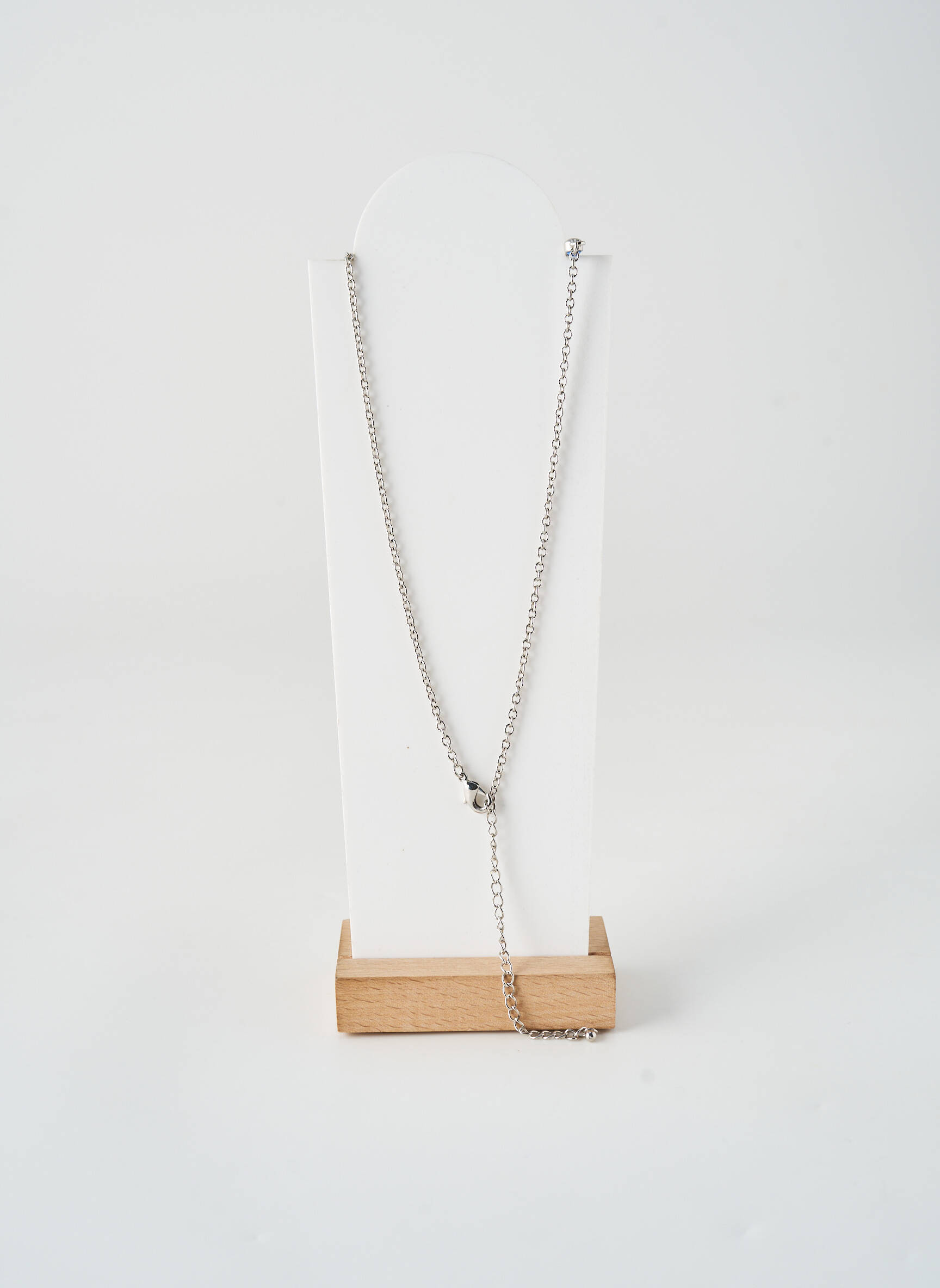 Collier matériaux métal bleu ALLAN'S femme