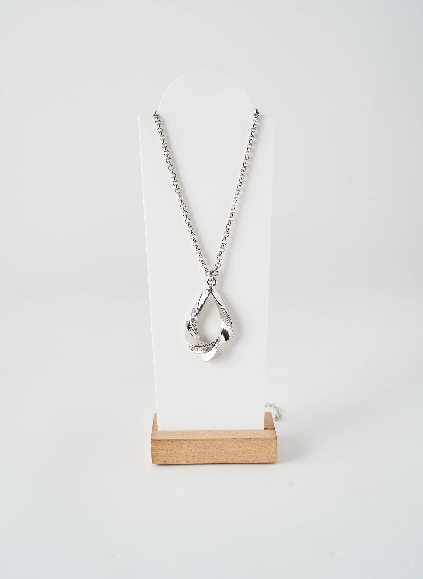Collier matériaux métal argent ALLAN'S femme