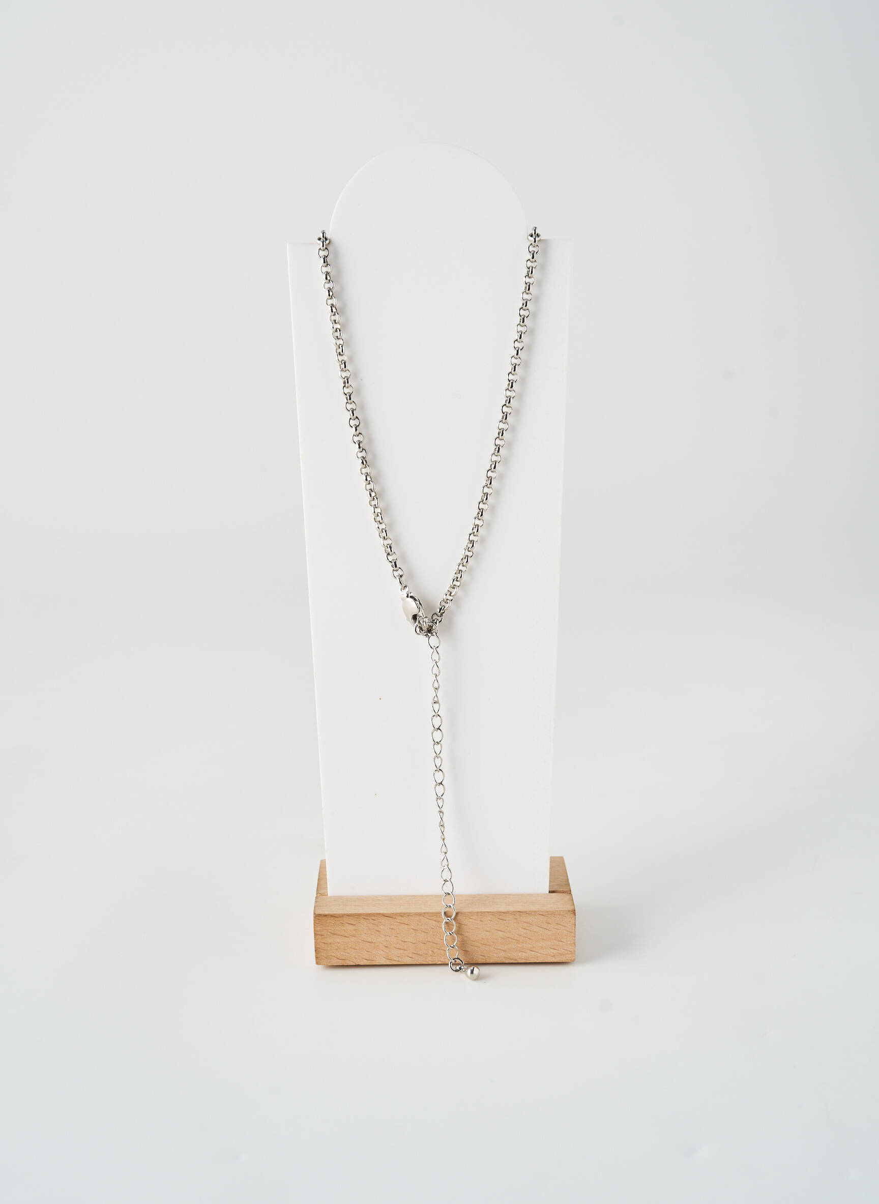 Collier matériaux métal argent ALLAN'S femme