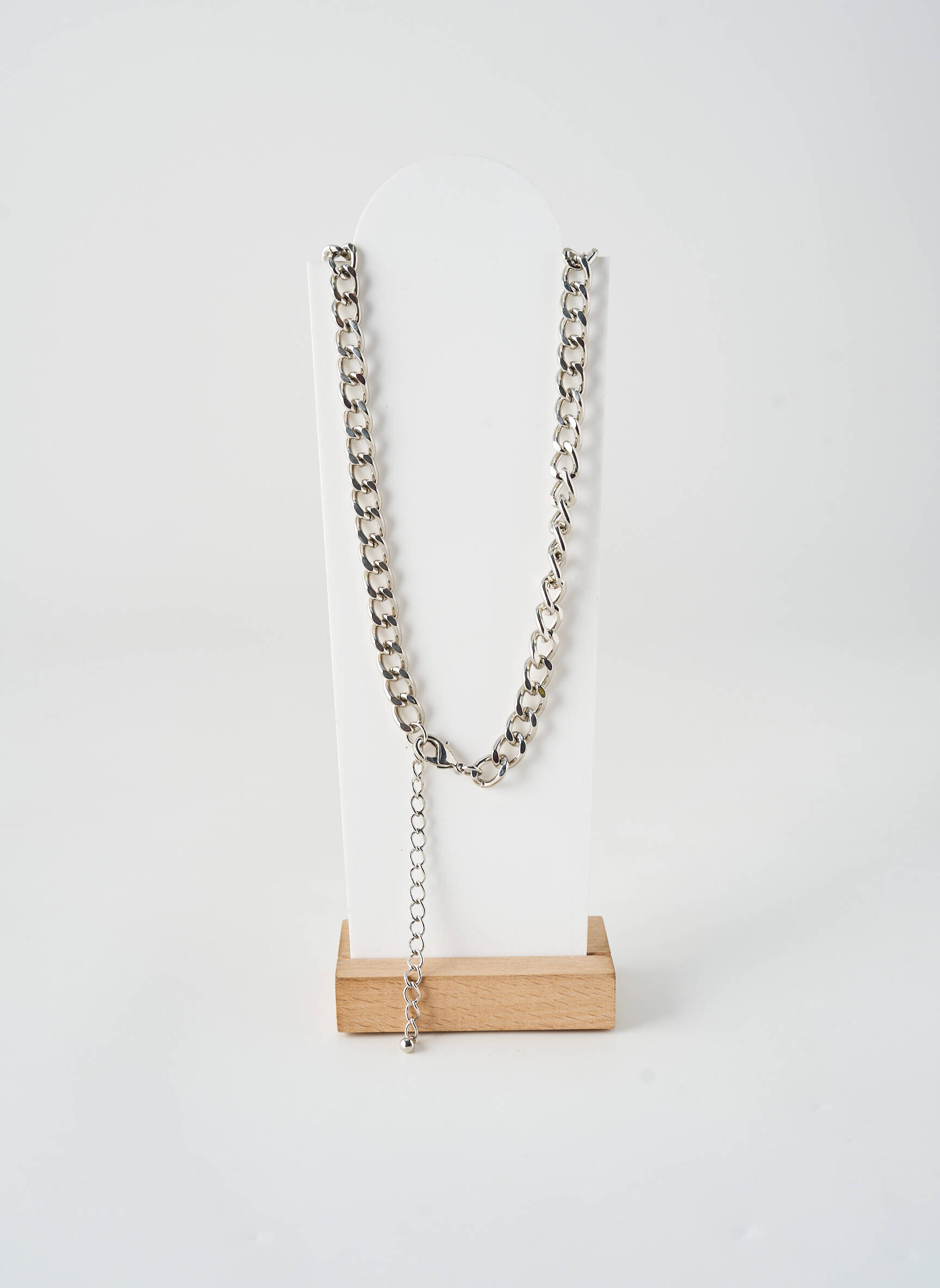 Collier matériaux métal argent ALLAN'S femme