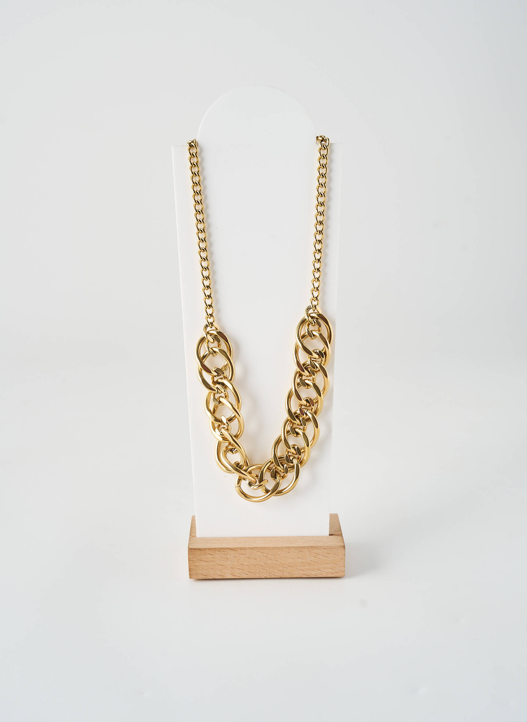 Collier matériaux métal or ALLAN'S femme
