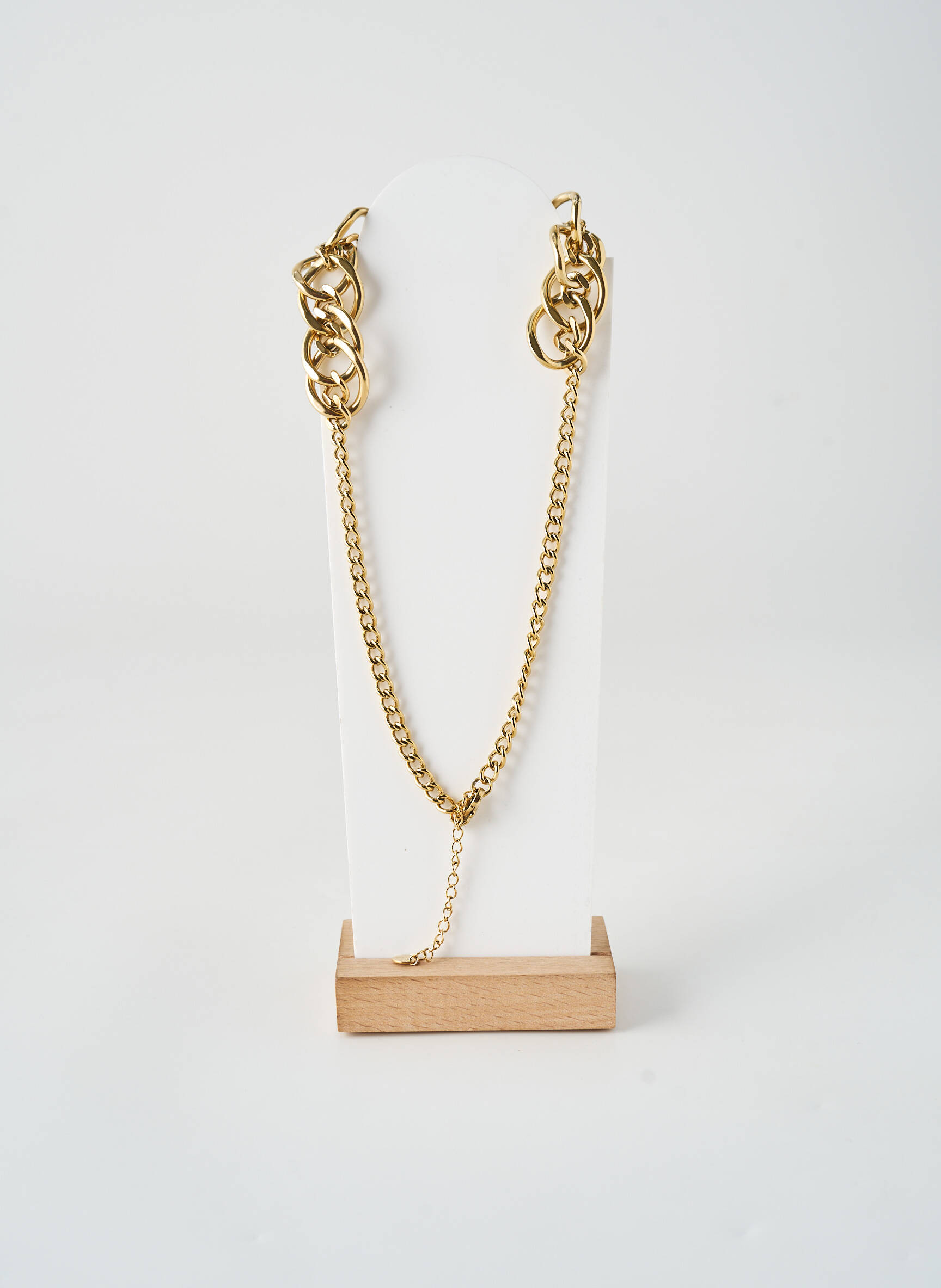Collier matériaux métal or ALLAN'S femme