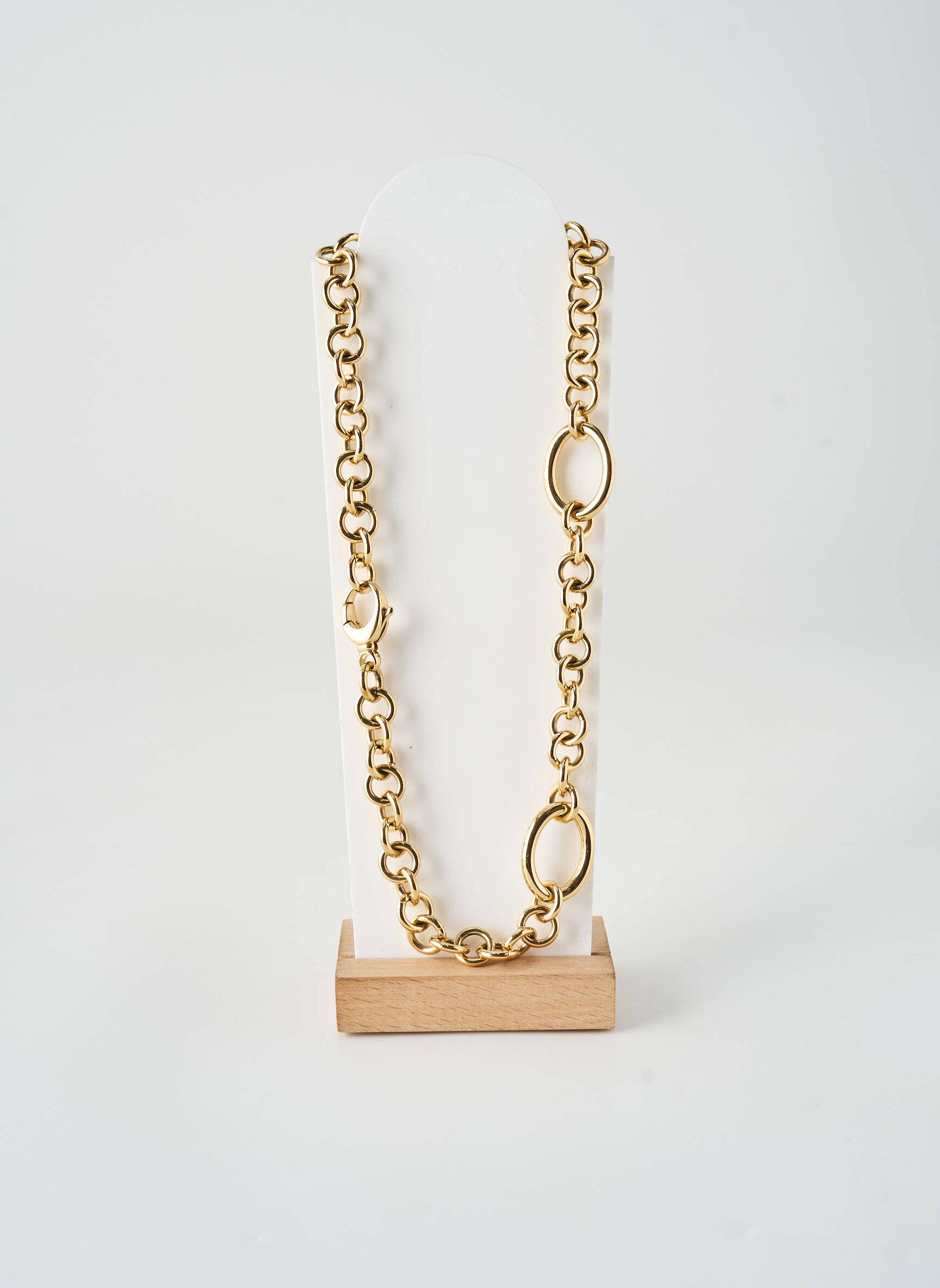 Collier matériaux métal or HORBINOR femme