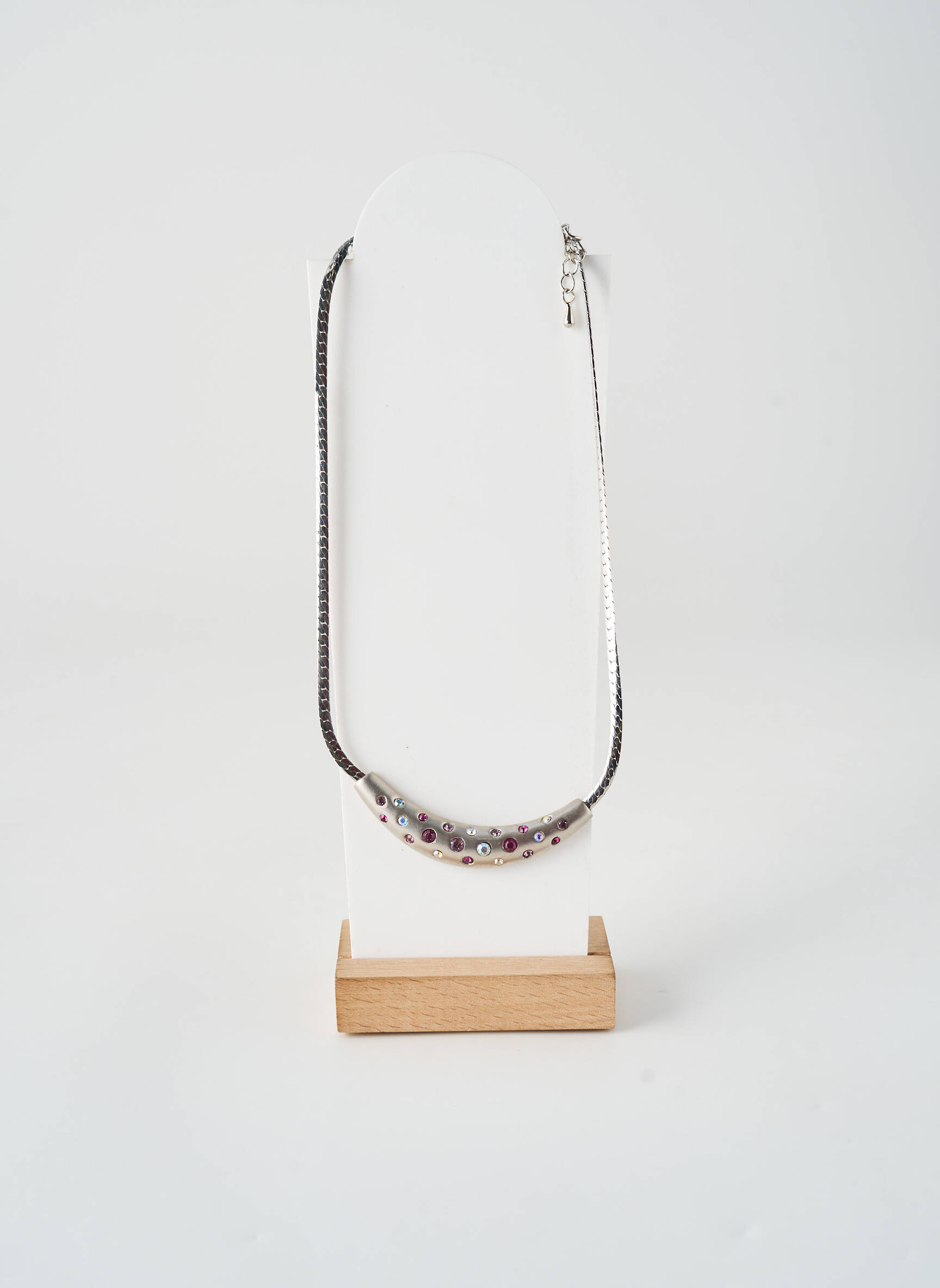 Collier matériaux métal argent ALLAN'S femme