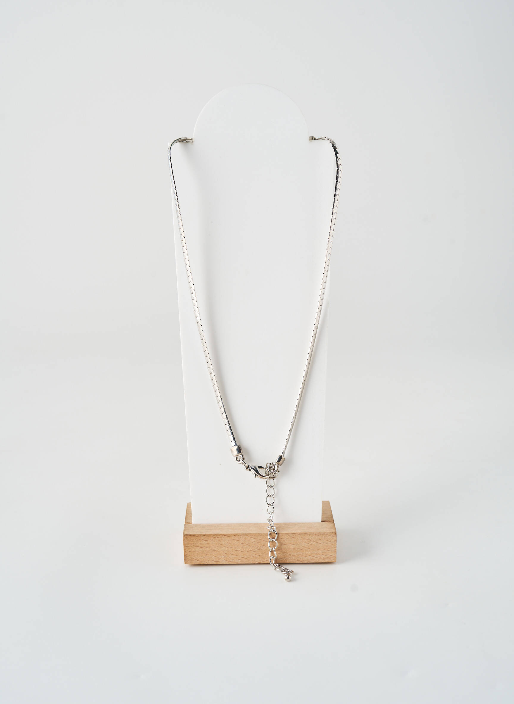 Collier matériaux métal argent ALLAN'S femme