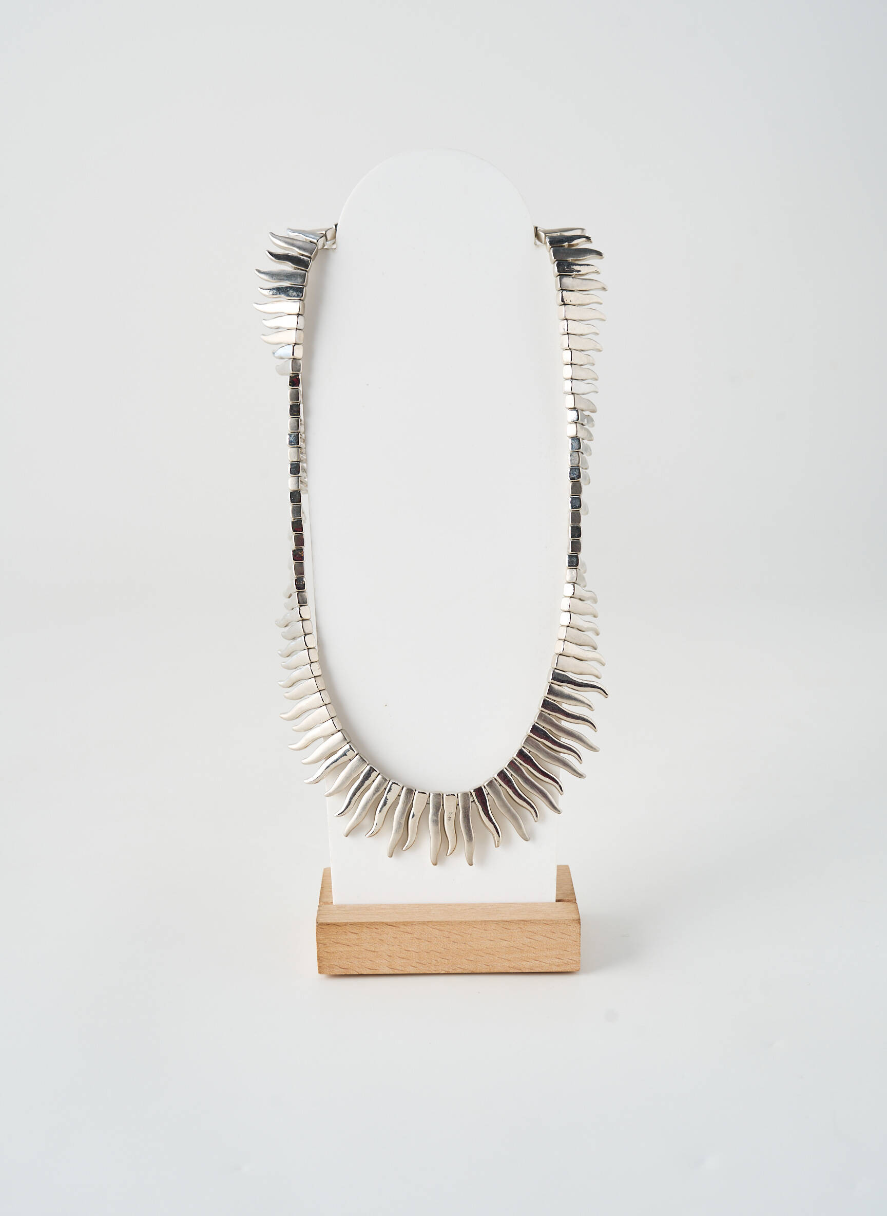 Collier matériaux métal argent ALLAN'S femme