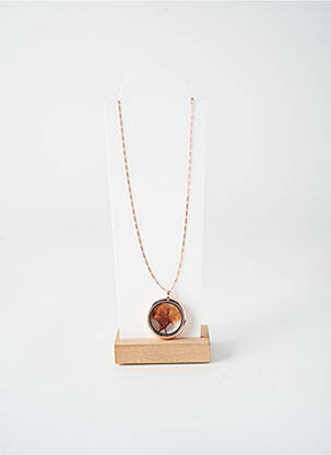 Collier fermeture avec liens rose MADAMLILI femme