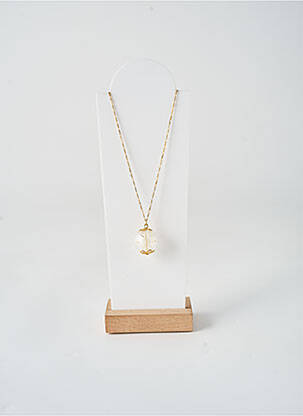 Collier matériaux argent or MADAMLILI femme