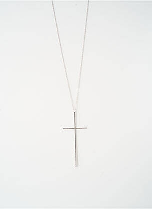 Collier matériaux argent argent MARLU femme