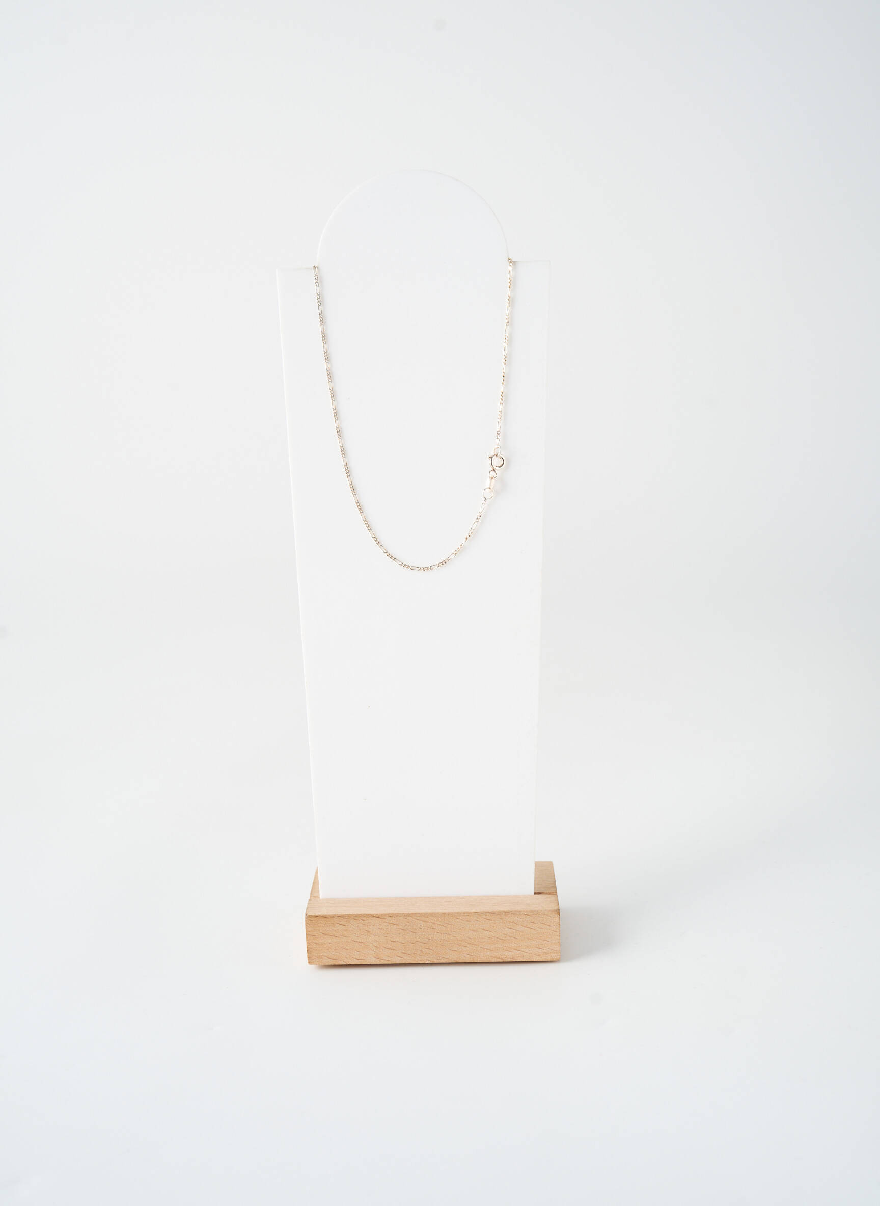 Collier matériaux plaqué argent marron MADAMLILI femme