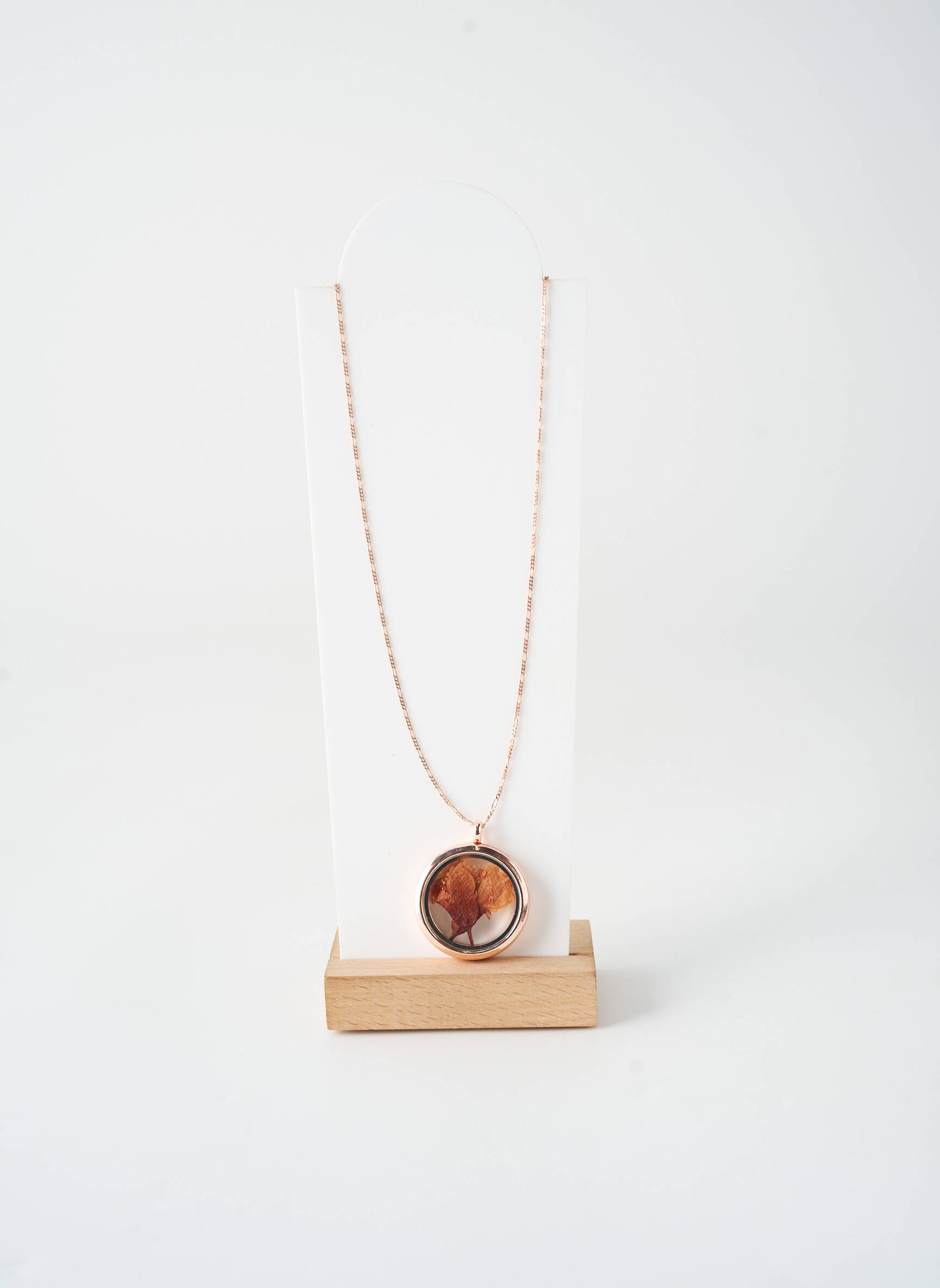 Collier fermeture avec liens rose MADAMLILI femme