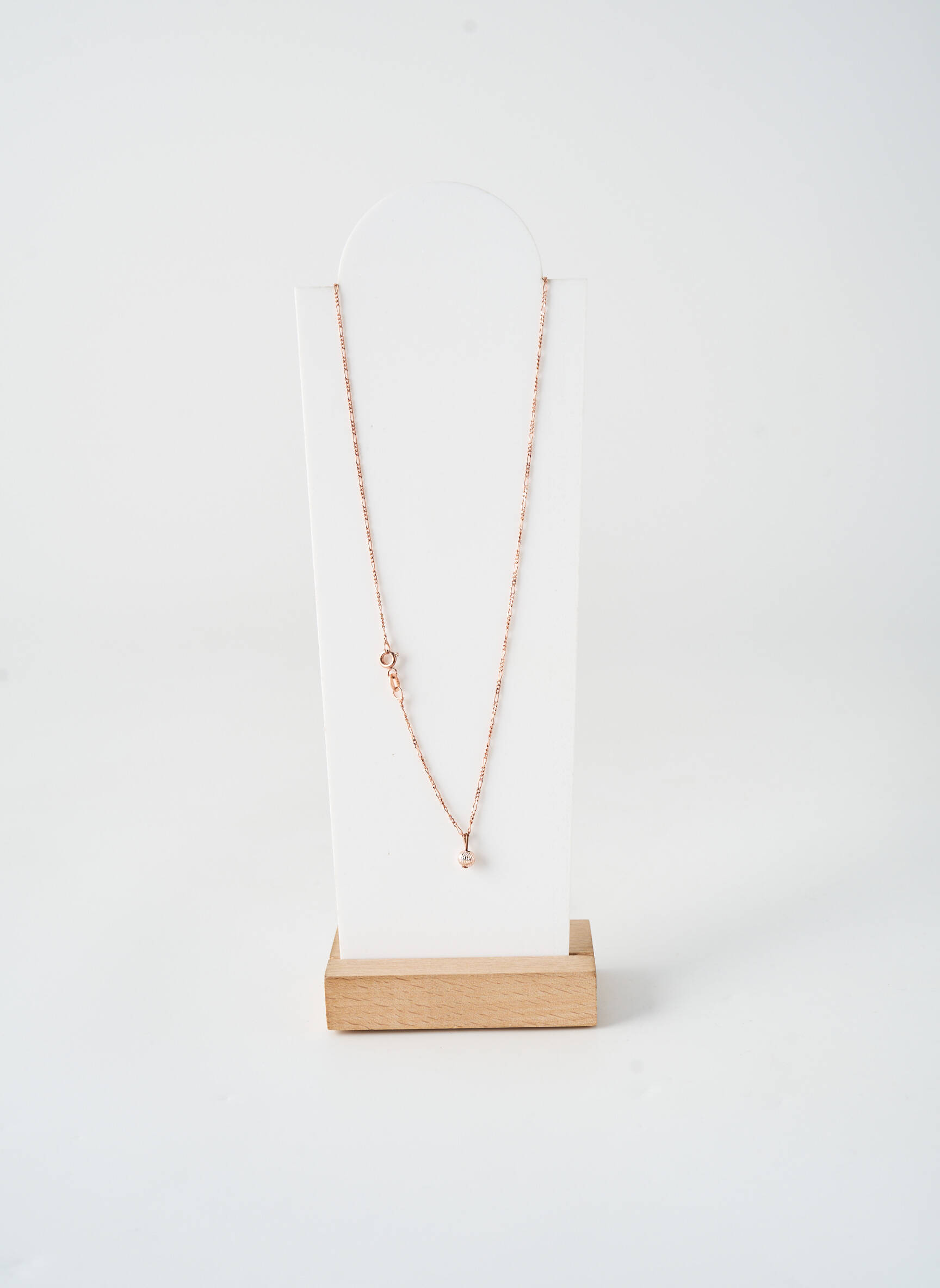 Collier matériaux argent rose MADAMLILI femme