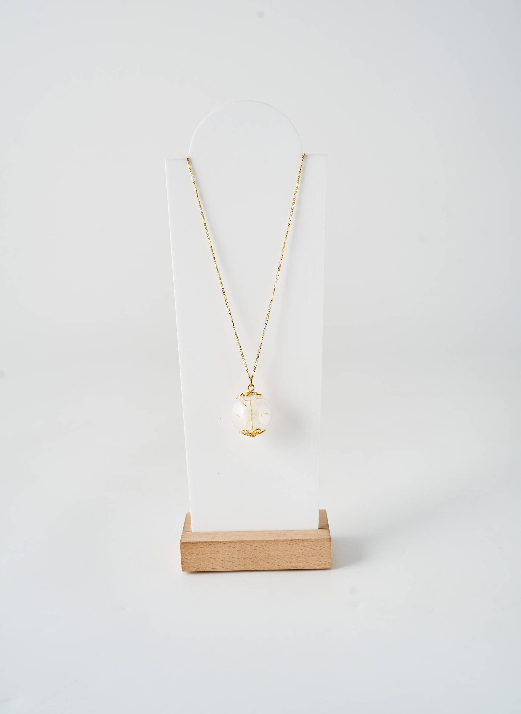 Collier matériaux argent or MADAMLILI femme
