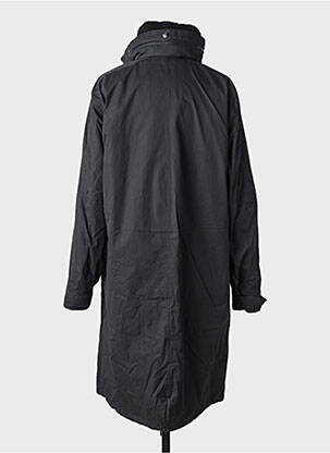 Imperméable coupe droite sans capuche noir YVES SALOMON homme