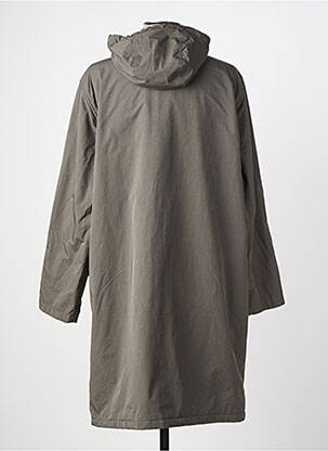Imperméable finition intérieure doublée a capuche vert ASPESI homme