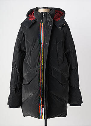 Doudoune poches a capuche noir PAUL SMITH homme