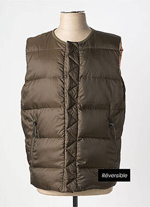 Doudoune poches sans capuche vert WHITE MOUNTAINEERING homme