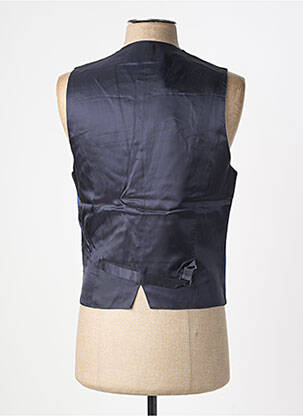 Gilet sans manche bi-matiére bleu HUGO BOSS homme