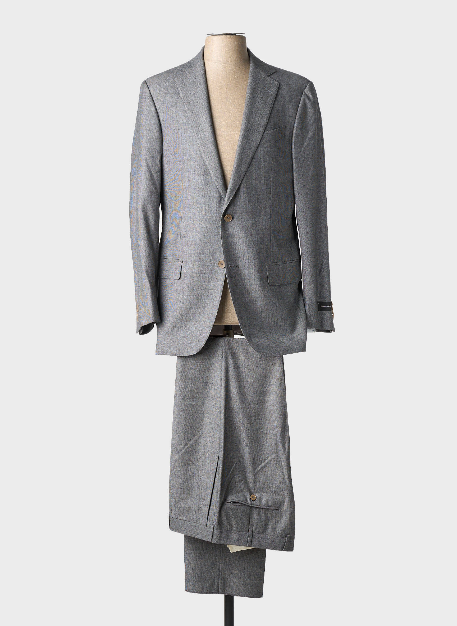 Costume de ville poches gris ERMENEGILDO ZEGNA homme