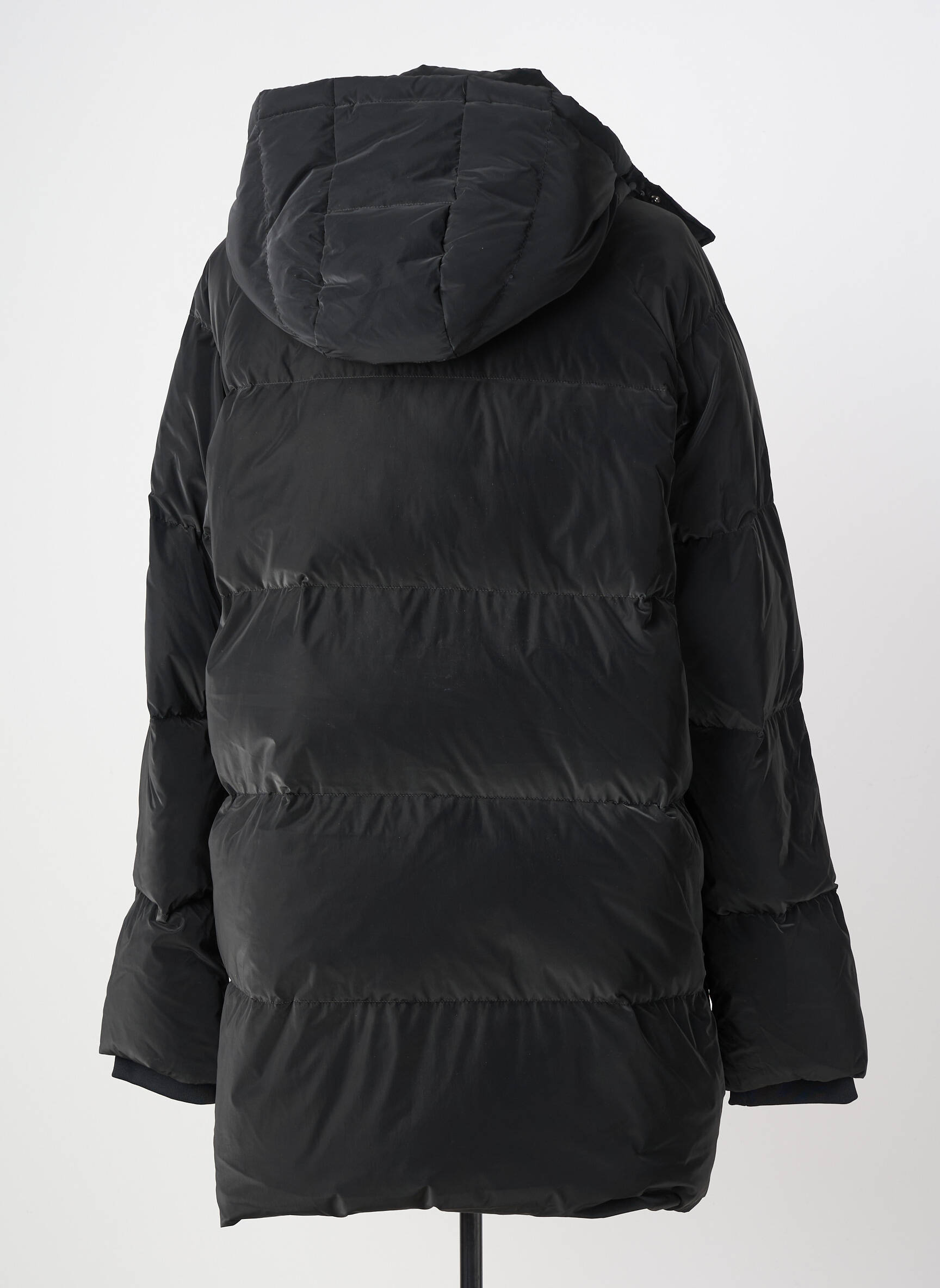 Doudoune poches a capuche noir PAUL SMITH homme