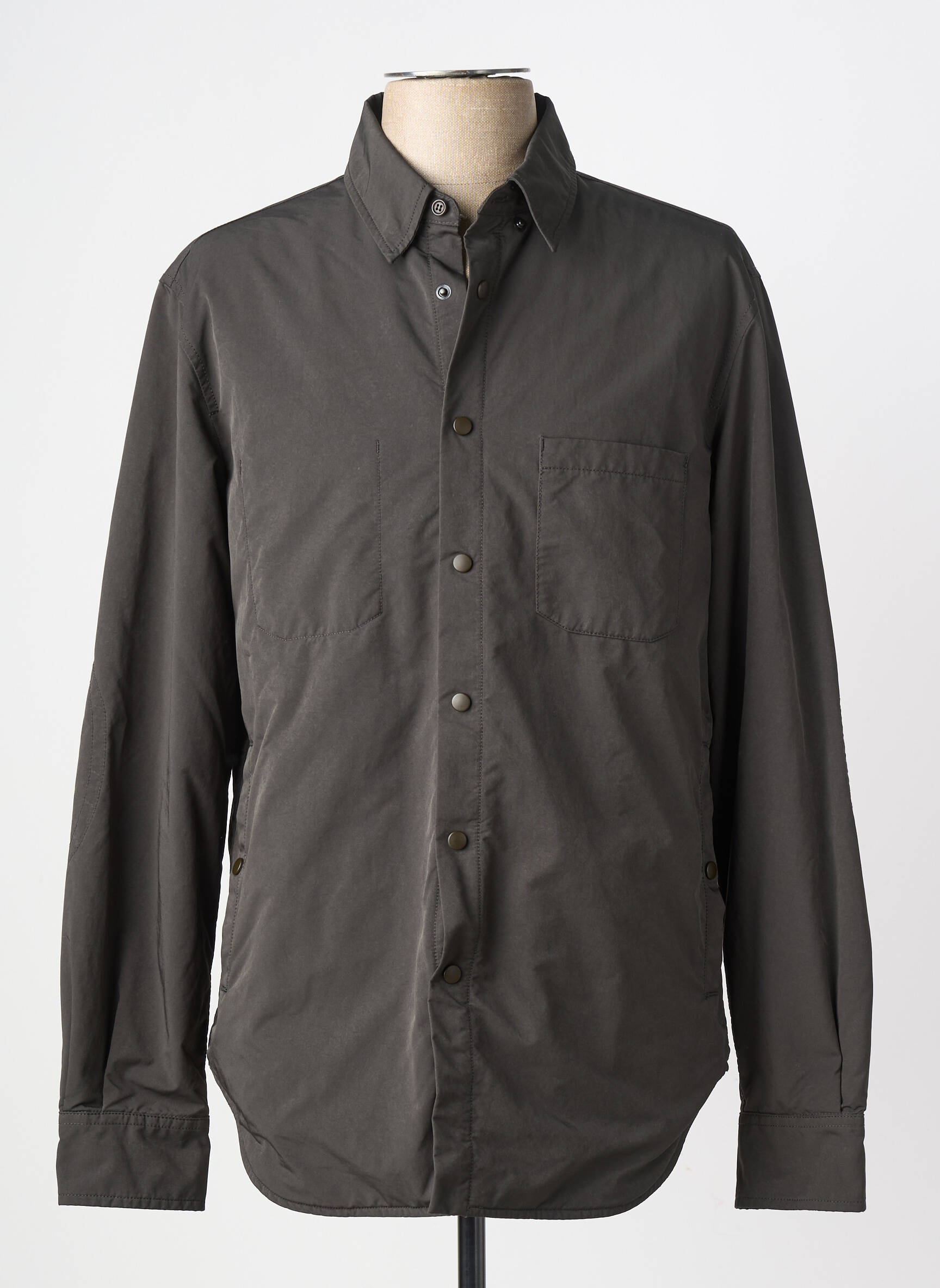 Veste casual coupe droite vert ASPESI homme