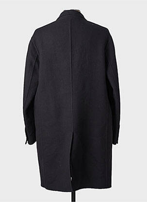 Manteau long fermeture boutonnée sur le devant sans capuche noir NEIL BARRETT homme
