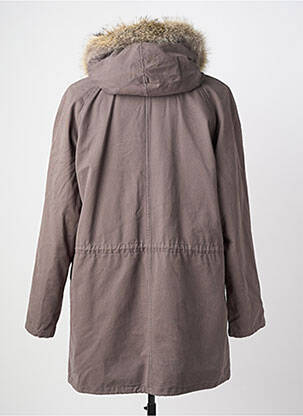 Parka manches longues sans capuche gris YVES SALOMON homme