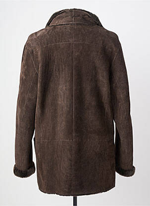 Manteau court poches sans capuche marron MARINI SILVANO homme