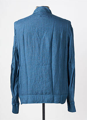 Veste casual resserrée sur le bas bleu GRAN SASSO homme
