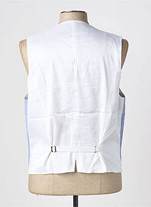 Gilet sans manche bi-matiére bleu HUGO BOSS homme