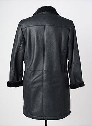 Manteau long fermeture boutonnée sur le devant sans capuche noir MARINI SILVANO homme