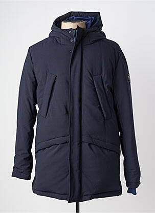 Doudoune manches longues a capuche bleu ROSSIGNOL homme