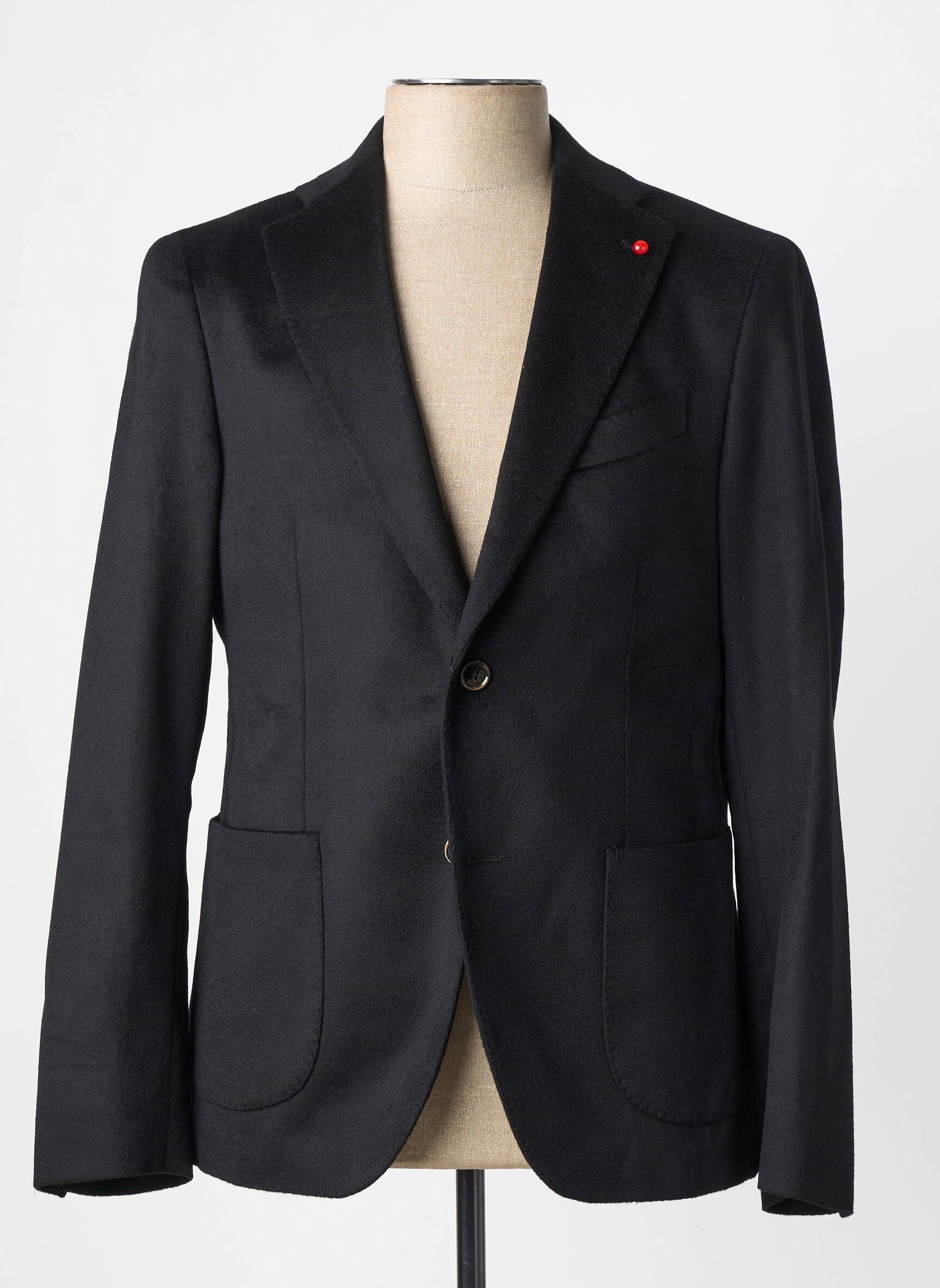 Blazer coupe cintrée noir LEBOLE homme