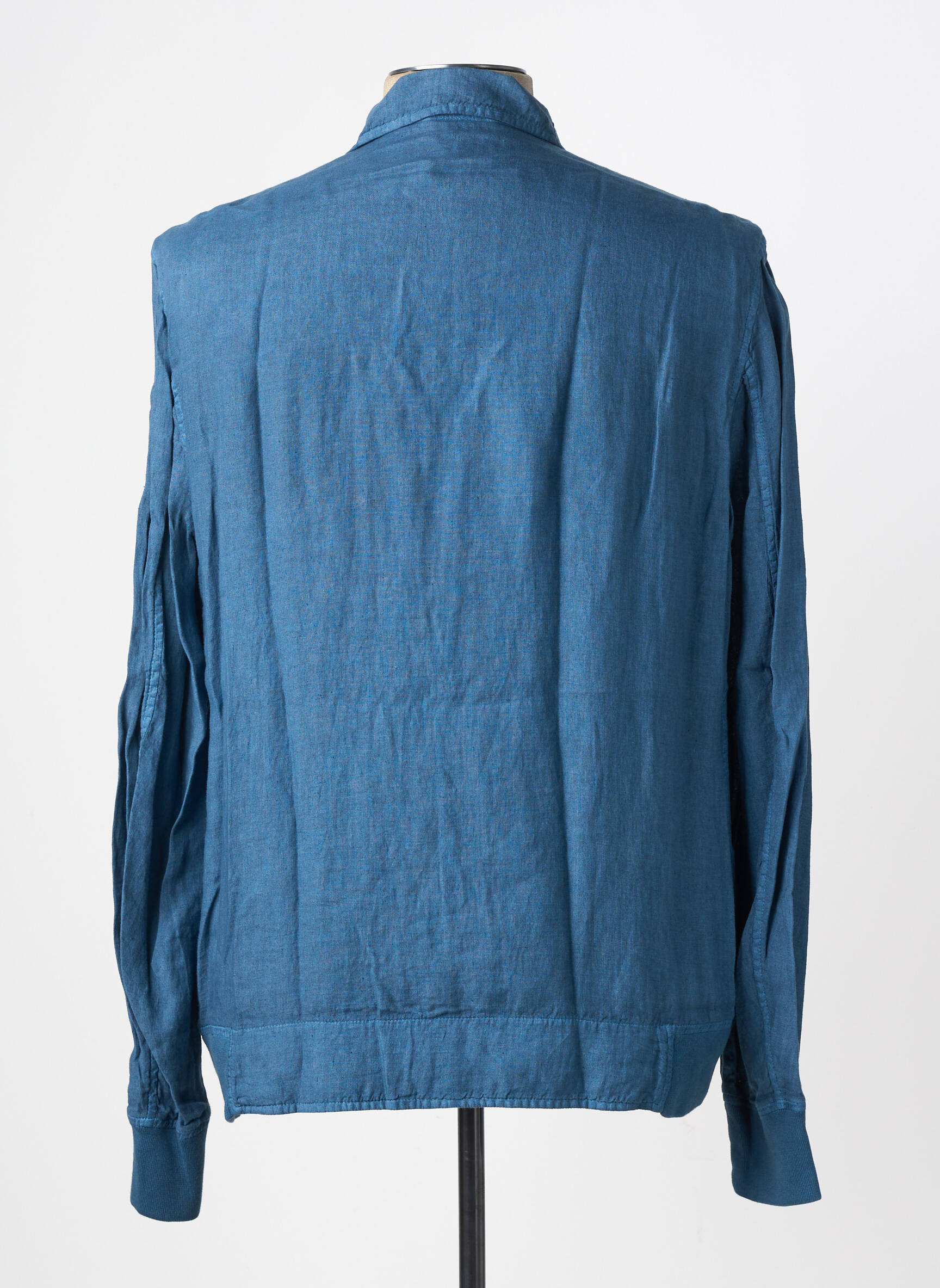 Veste casual resserrée sur le bas bleu GRAN SASSO homme