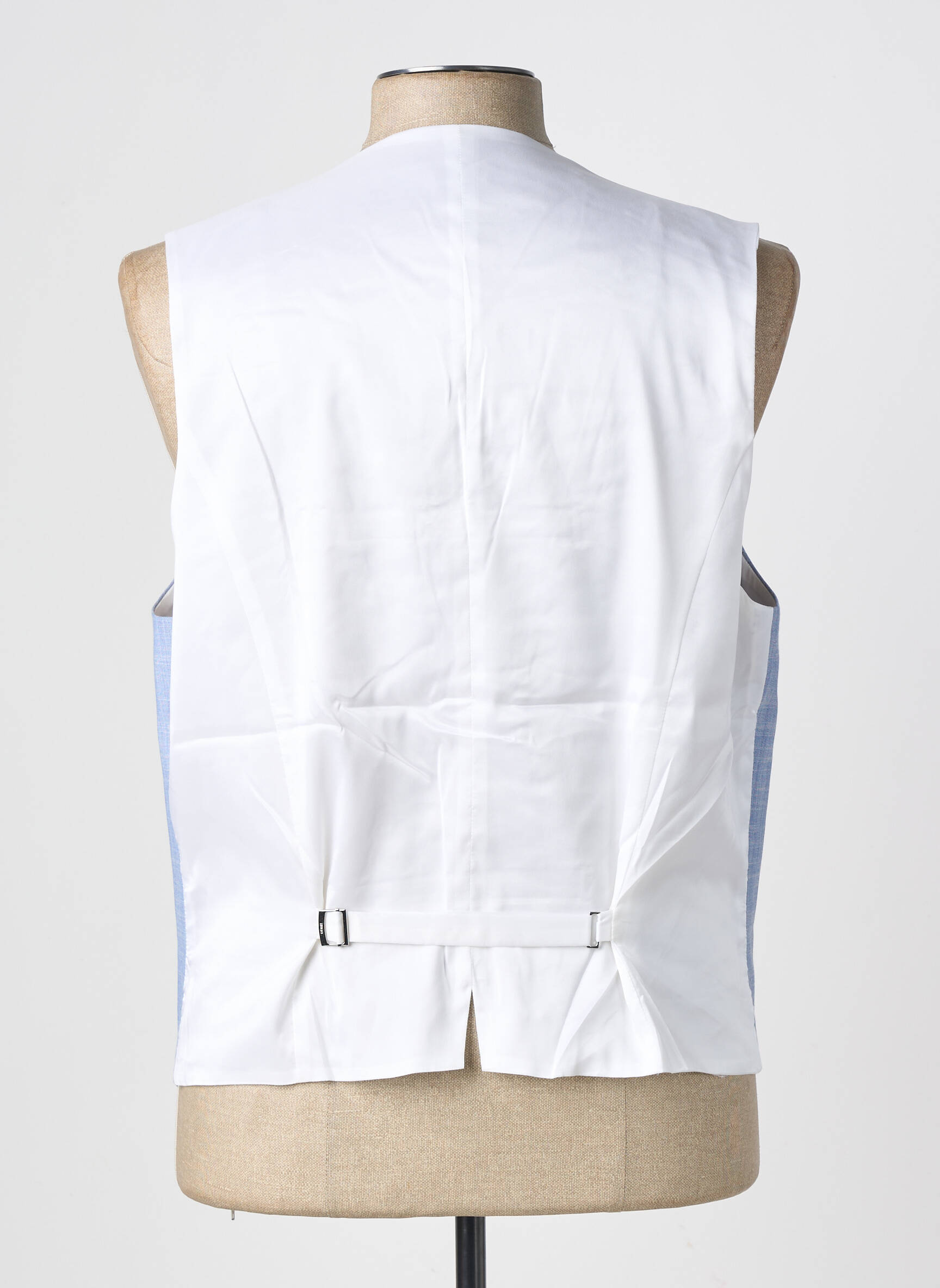 Gilet sans manche bi-matiére bleu HUGO BOSS homme