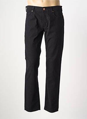Pantalon droit coupe droite noir MMX homme